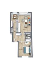 Grundriss 3D Grundriss 3D