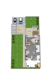 Grundriss EG 3D Grundriss EG 3D