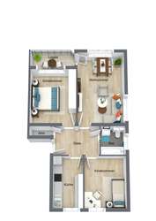 Grundriss 3D Grundriss 3D
